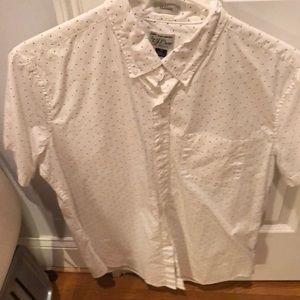 jCrew mens short sleeve shirt